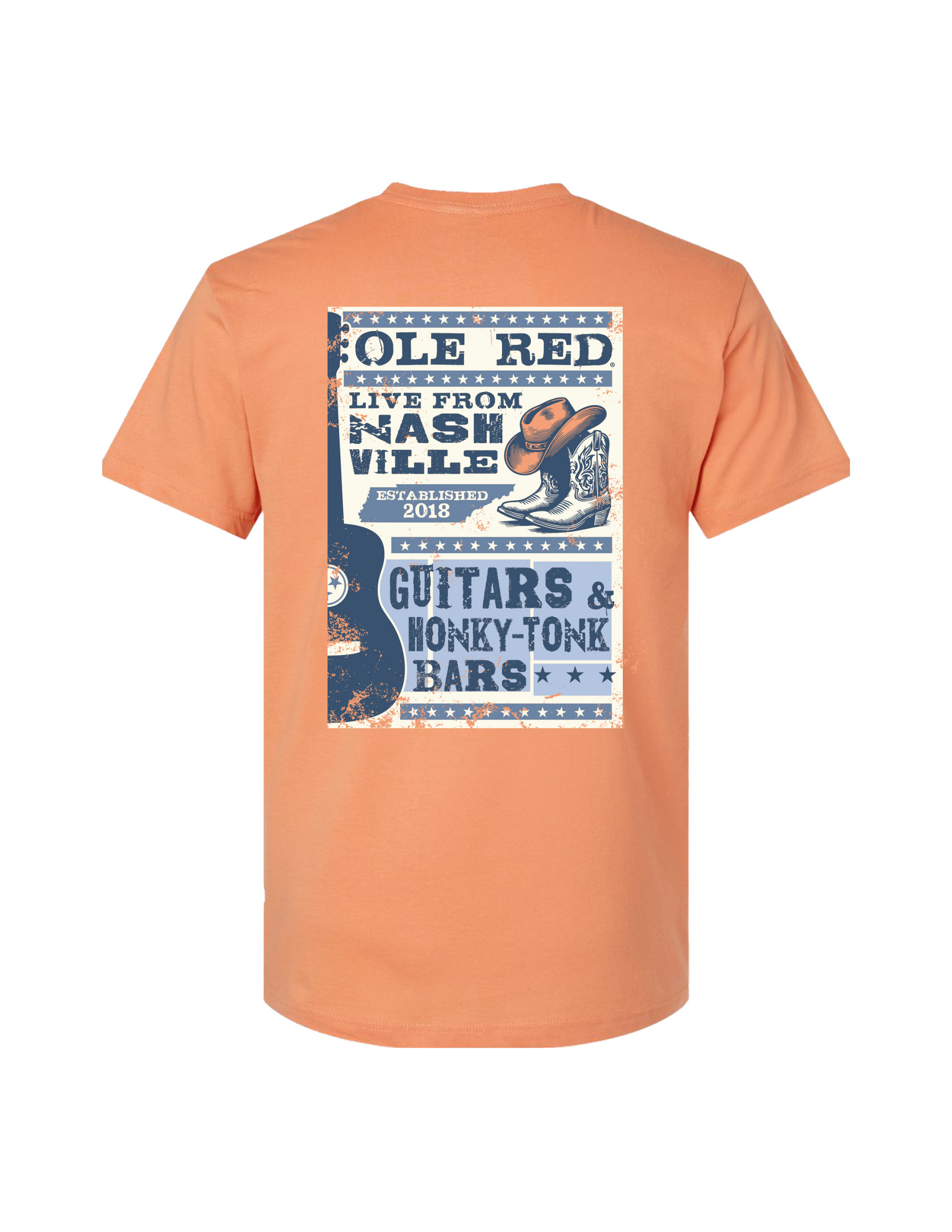 Ole Red Nashville Poster Series T-Shirt - S/S