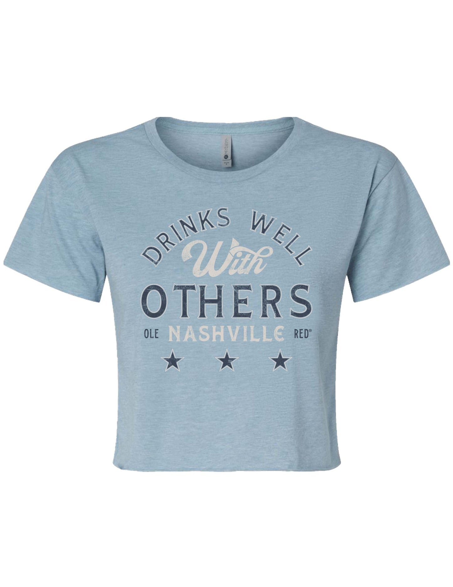 Ole Red Nashville Women’s Drinks Well With Others Cropped T-Shirt - S/S
