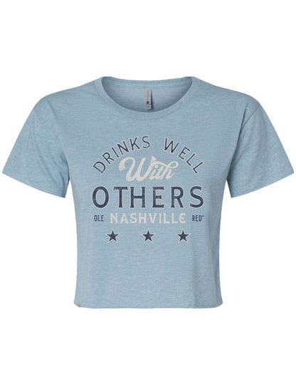 Ole Red Nashville Women’s Drinks Well With Others Cropped T-Shirt - S/S