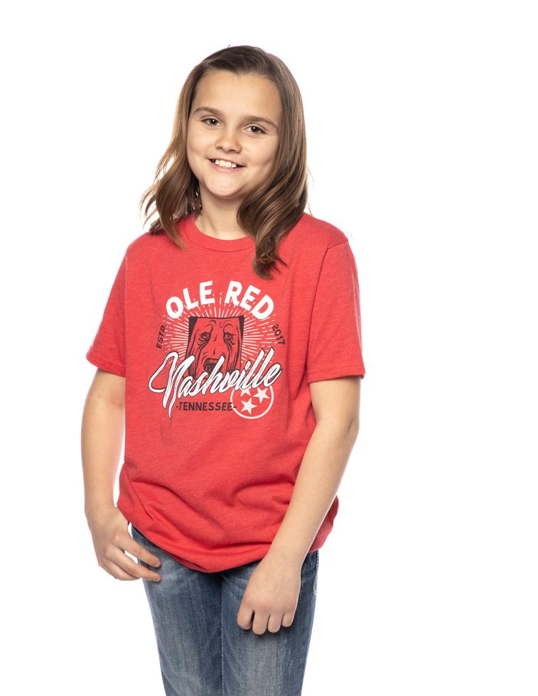 Ole Red Nashville Youth Burst T-Shirt - KIDS APPAREL