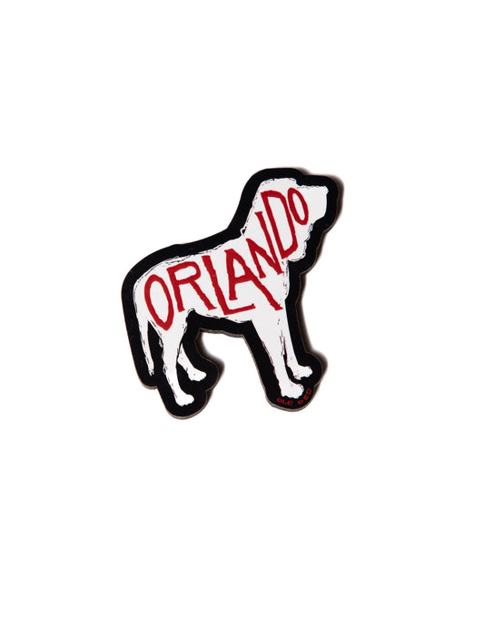 Ole Red Orlando Dog Silhouette Magnet - SOUVENIRS