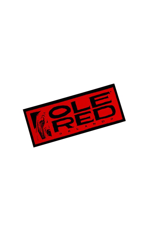 Ole Red Orlando Logo Decal - SOUVENIRS