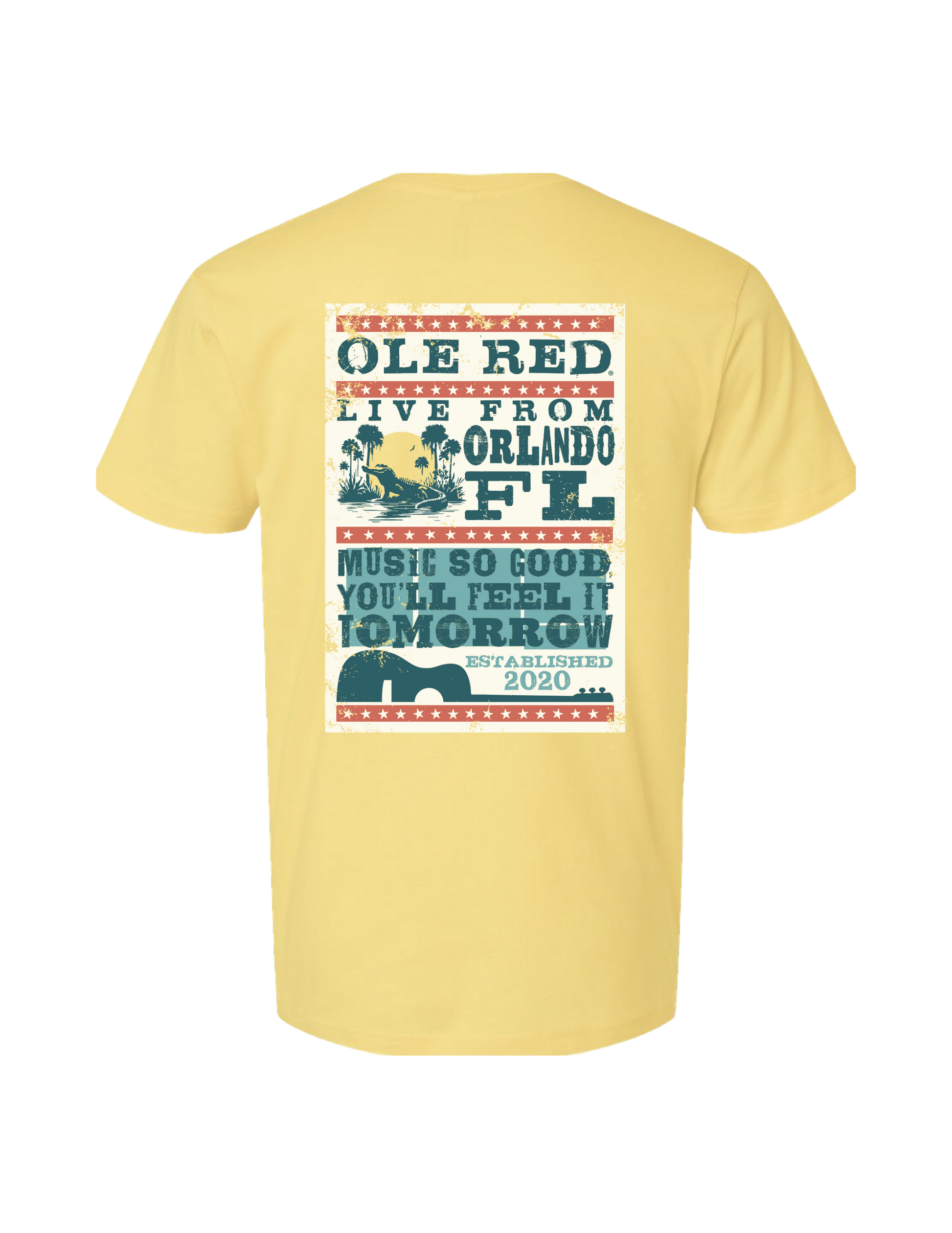 Ole Red Orlando Poster Series T-Shirt - S/S