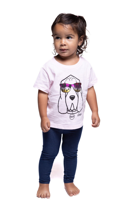 Ole Red Orlando Sunglass Toddler T-Shirt - PINK / 2T - KIDS APPAREL