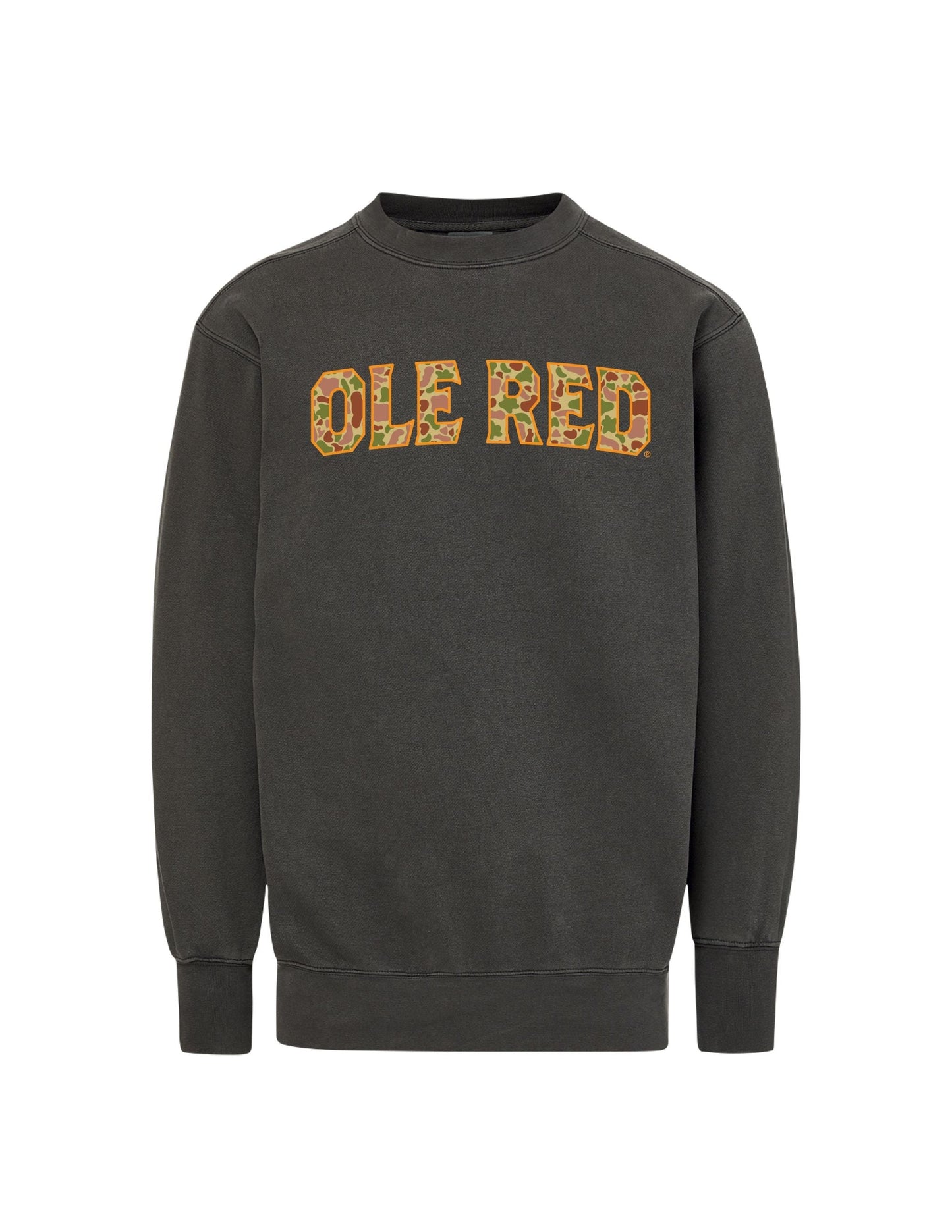 Ole Red Outfitters Duck Camo Crew - FLEECE