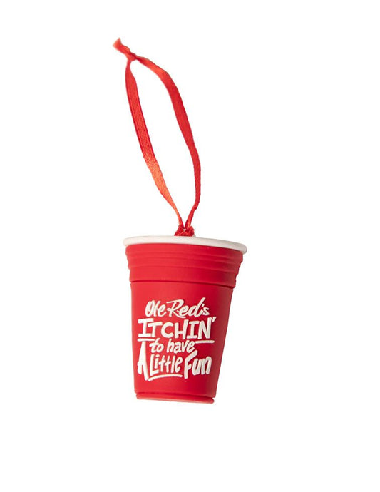 Ole Red Party Cup 3D Ornament - ORNAMENTS
