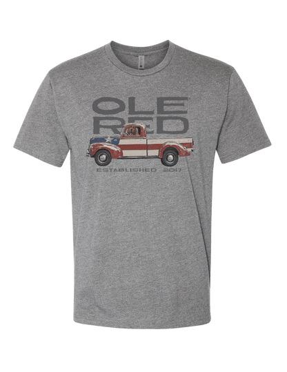Ole Red Pickup Truck T-Shirt - S/S