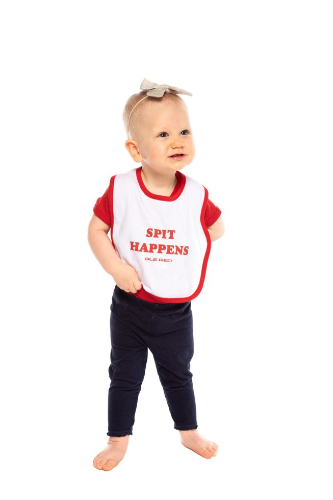 Ole Red Spit Happens Bib - KIDS ACCESSORIES