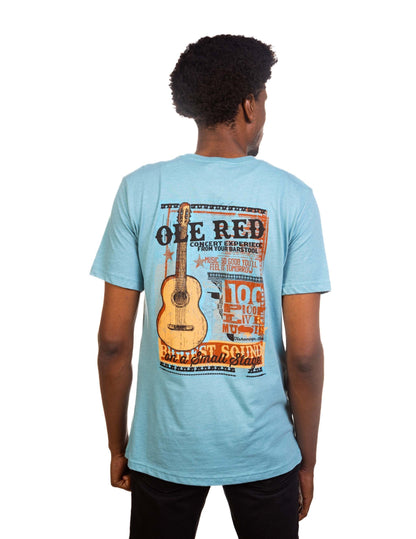 Ole Red Tishomingo Guitar Stage T-Shirt - S/S