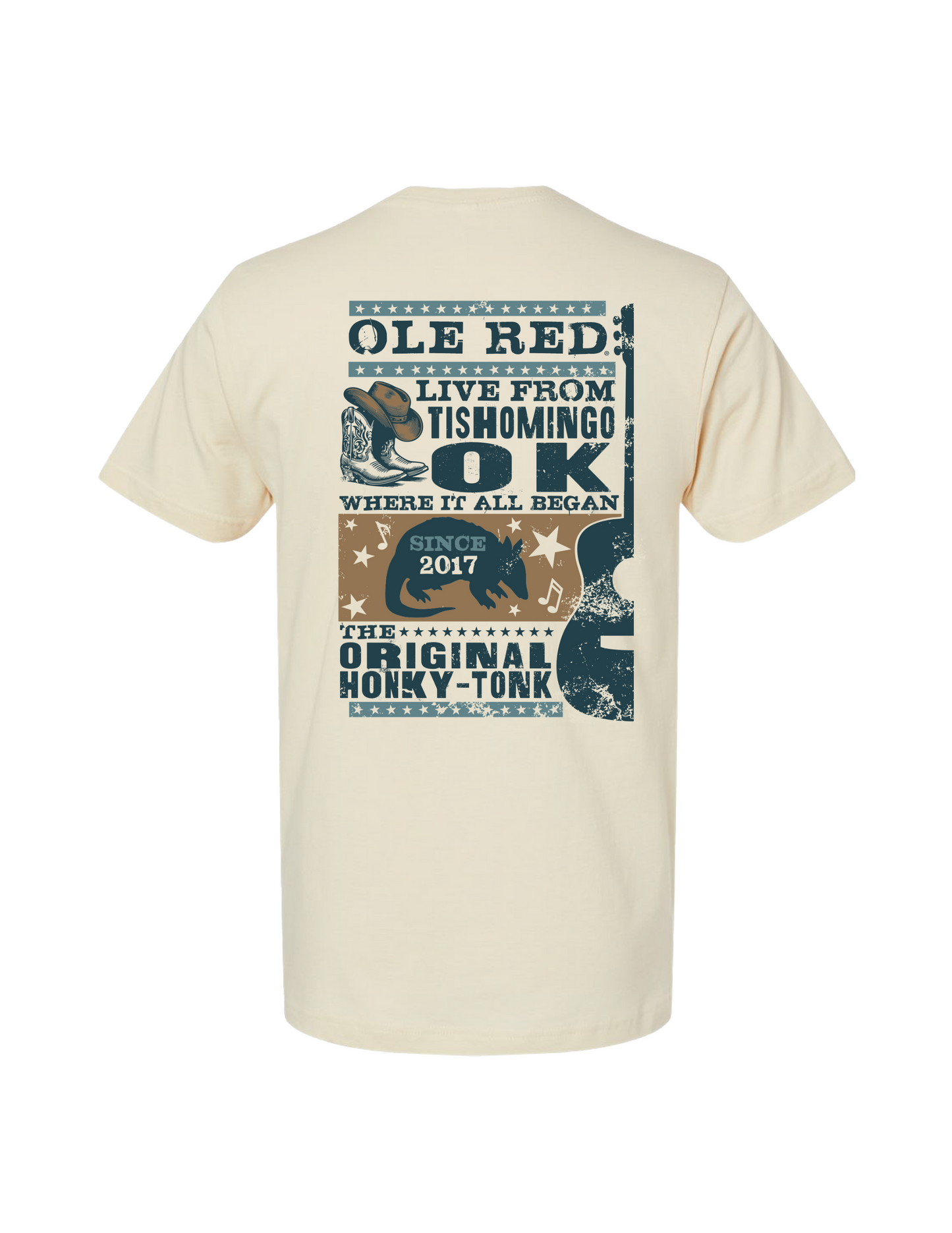 Ole Red Tishomingo Poster Series T-Shirt - S/S