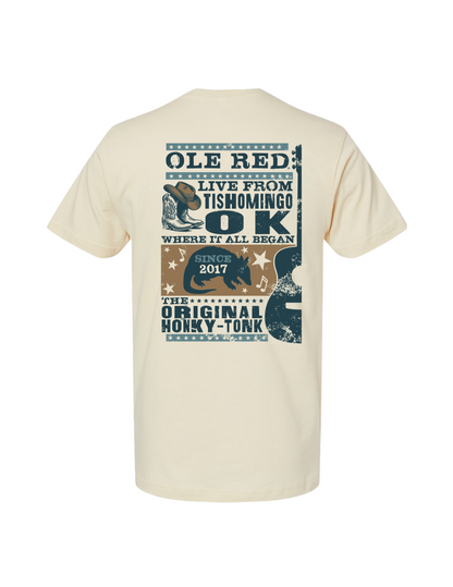 Ole Red Tishomingo Poster Series T-Shirt - S/S