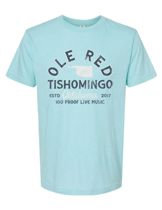 Ole Red Tishomingo State Classic T-Shirt - BLUE / SM - S/S