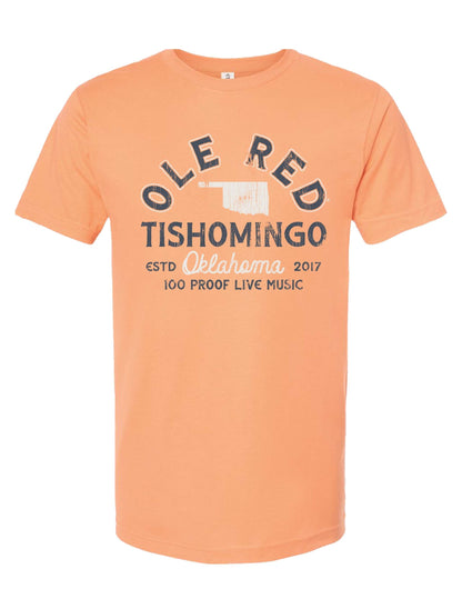 Ole Red Tishomingo State Classic T-Shirt - ORANGE / SM - S/S