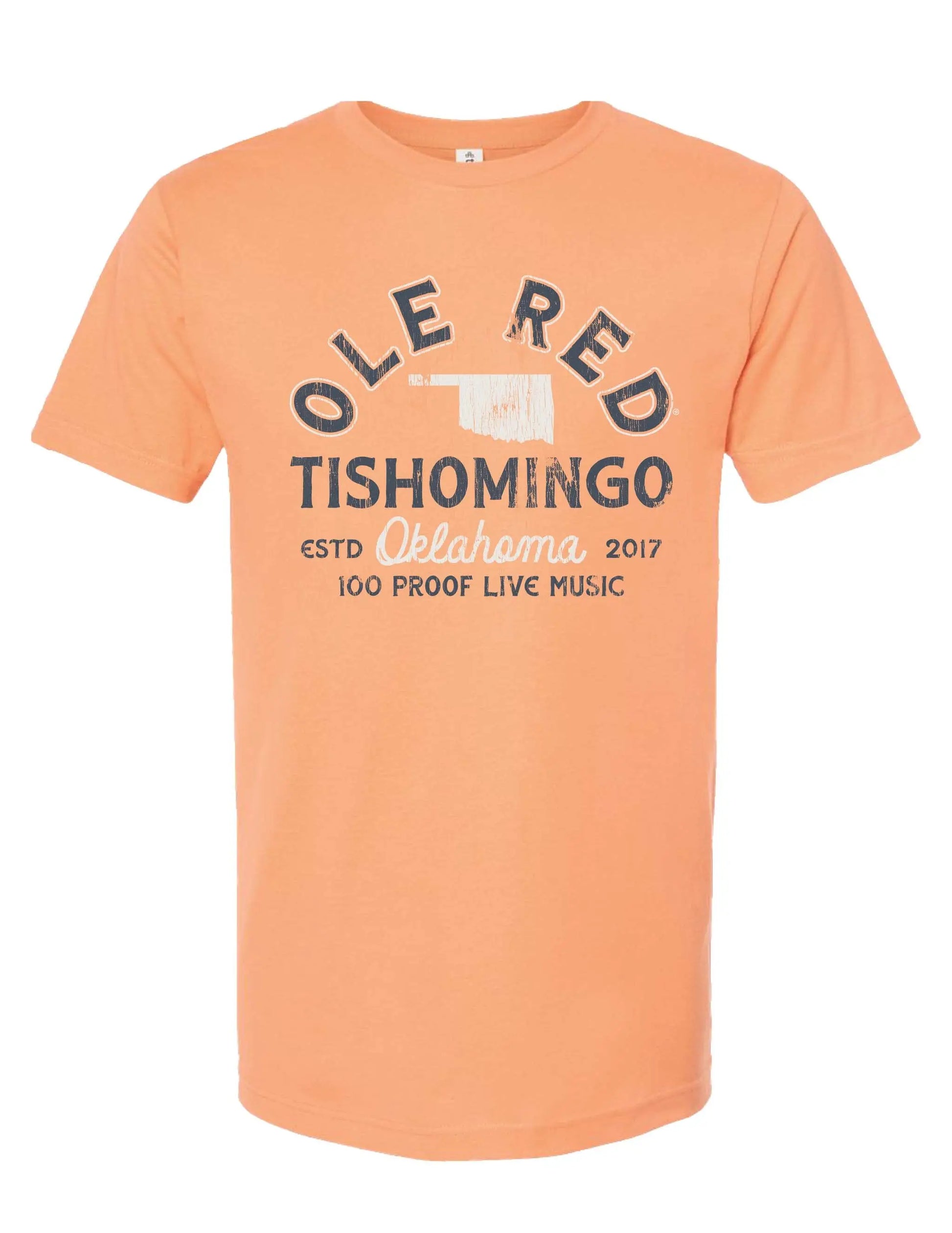 Ole Red Tishomingo State Classic T-Shirt - ORANGE / SM - S/S