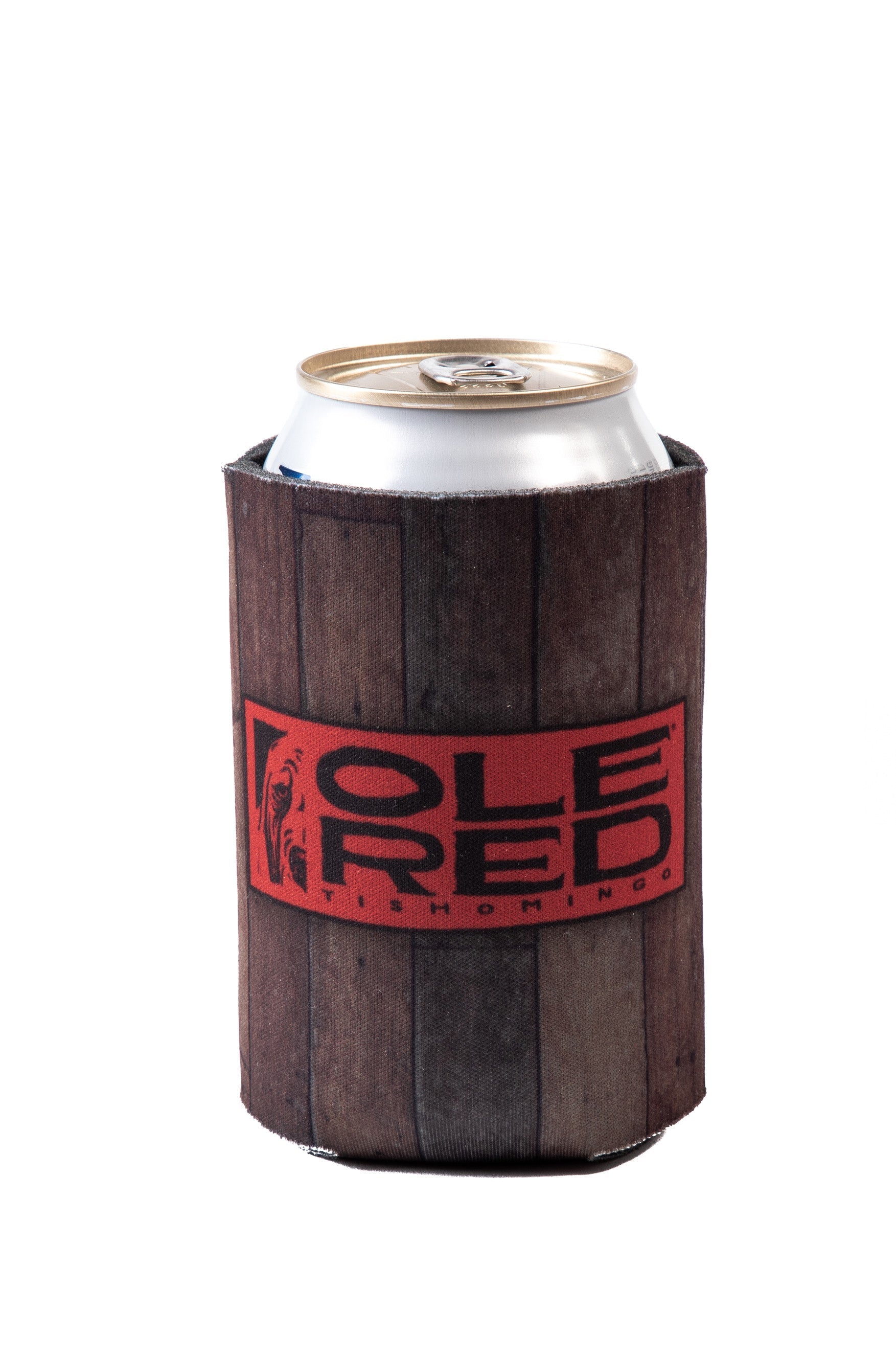 Ole Red Tishomingo Wood Koozie - DRINKWARE