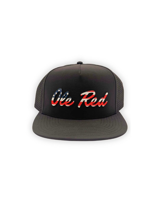 Ole Red USA Flat Bill Hat - BASEBALL