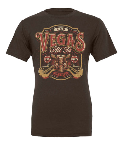 Ole Red Vegas All In Poker T-Shirt - CREWS