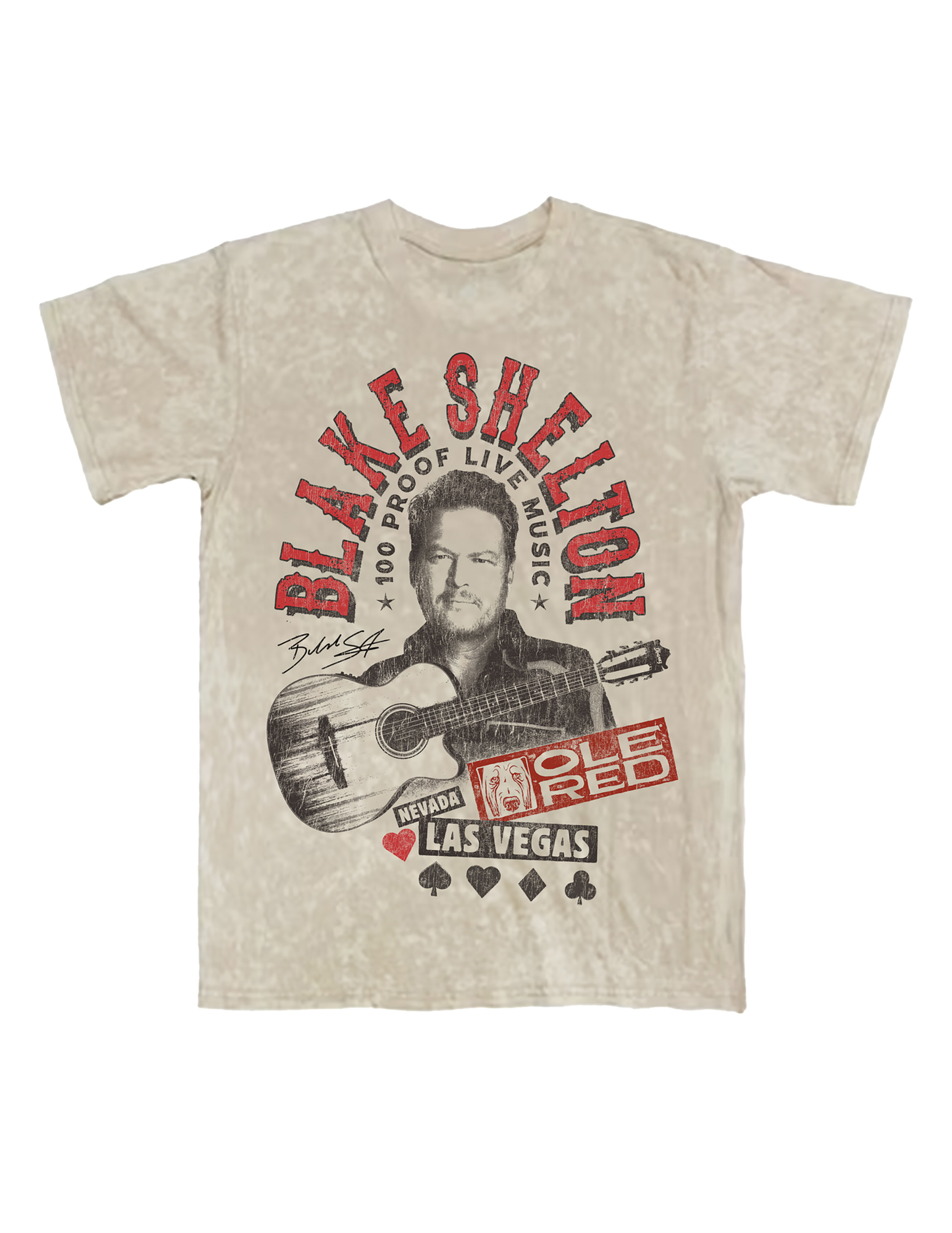 Ole Red Vegas Blake Shelton Tour Tee - CREWS