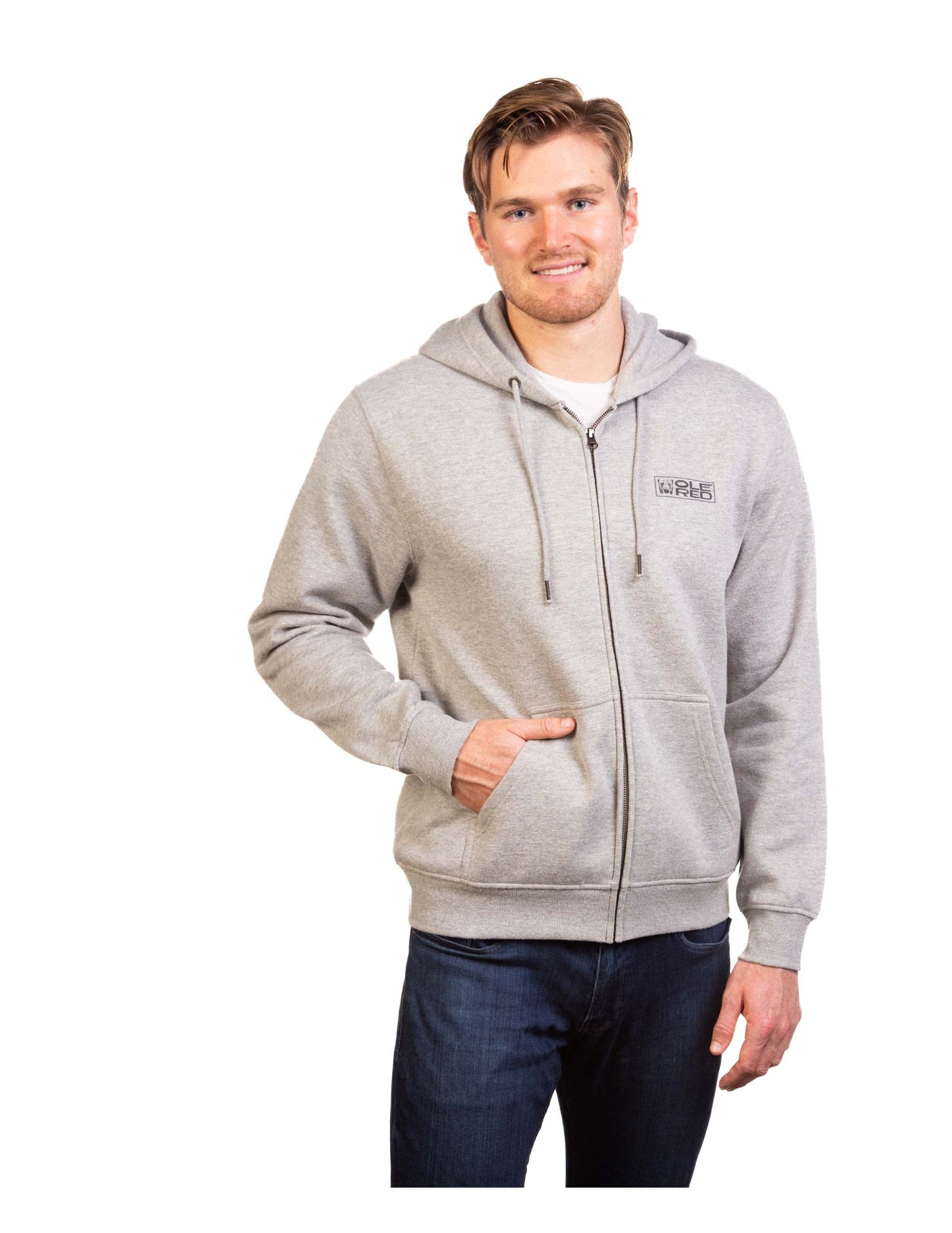 Ole Red Vegas Collage Zip Up Hoodie - FLEECE