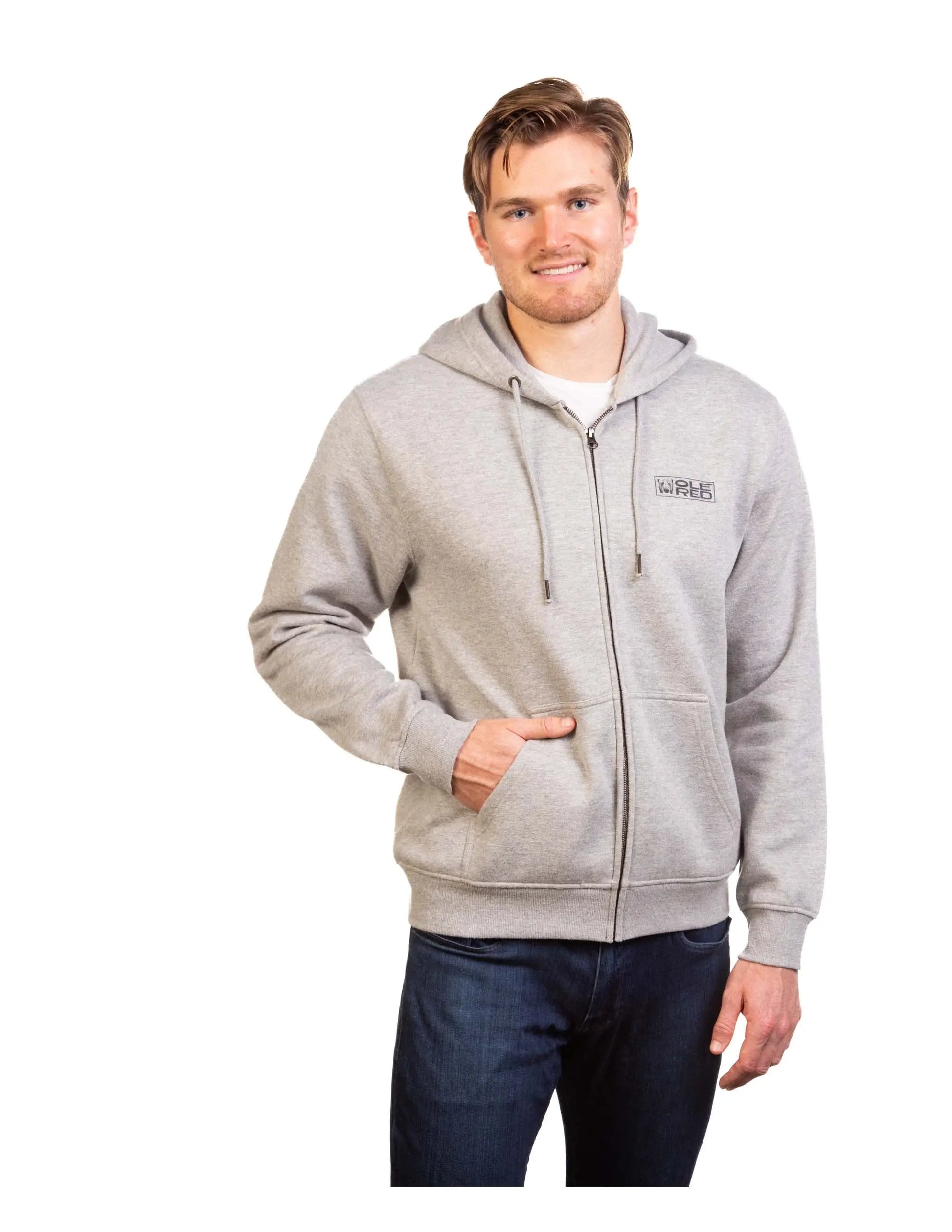 Ole Red Vegas Collage Zip Up Hoodie - FLEECE
