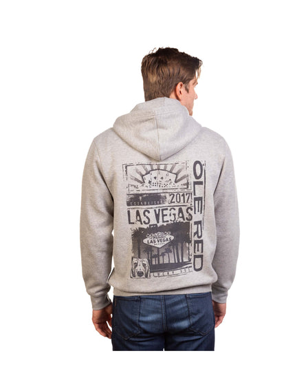 Ole Red Vegas Collage Zip Up Hoodie - FLEECE