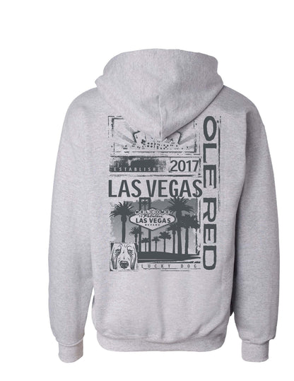 Ole Red Vegas Collage Zip Up Hoodie - FLEECE