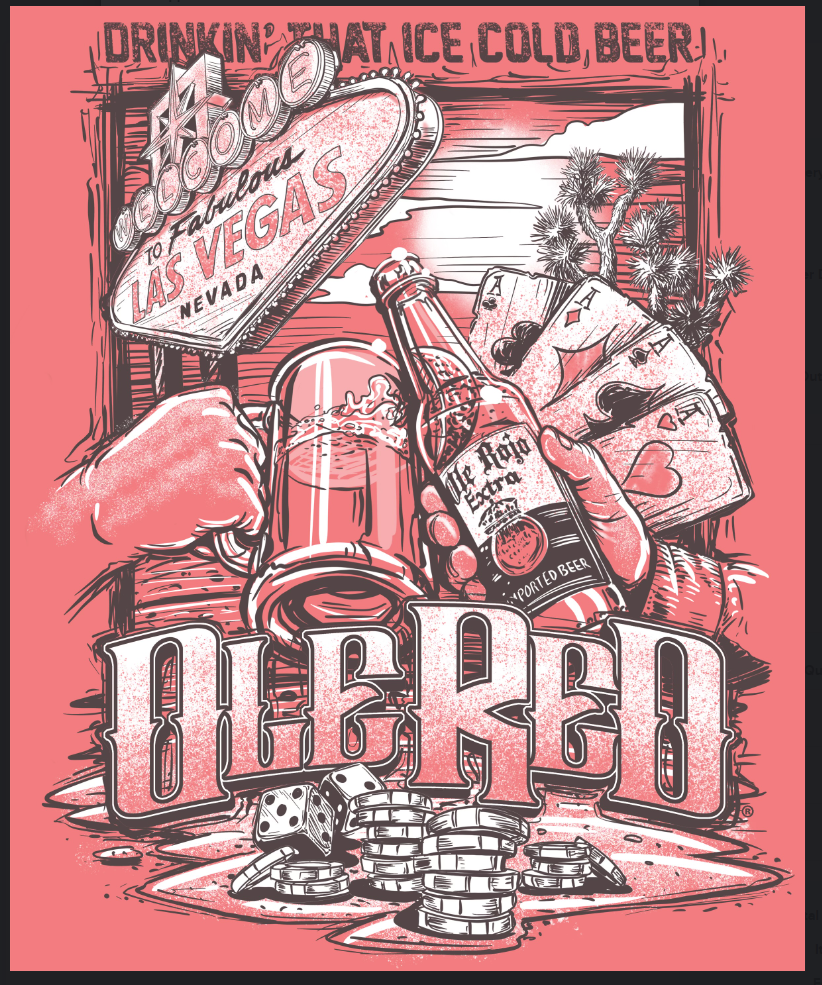 Ole Red Vegas Ice Cold Beer Tank Top - TANKS