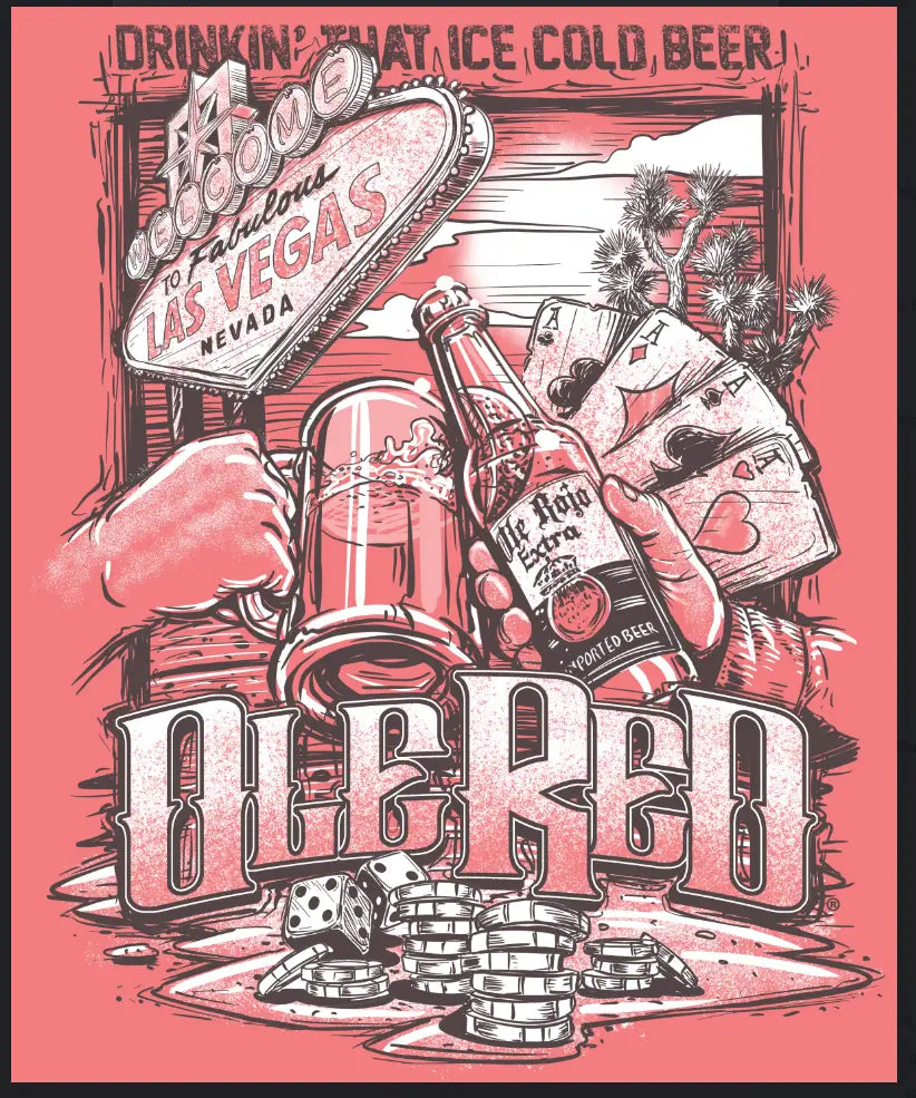 Ole Red Vegas Ice Cold Beer Tank Top - TANKS