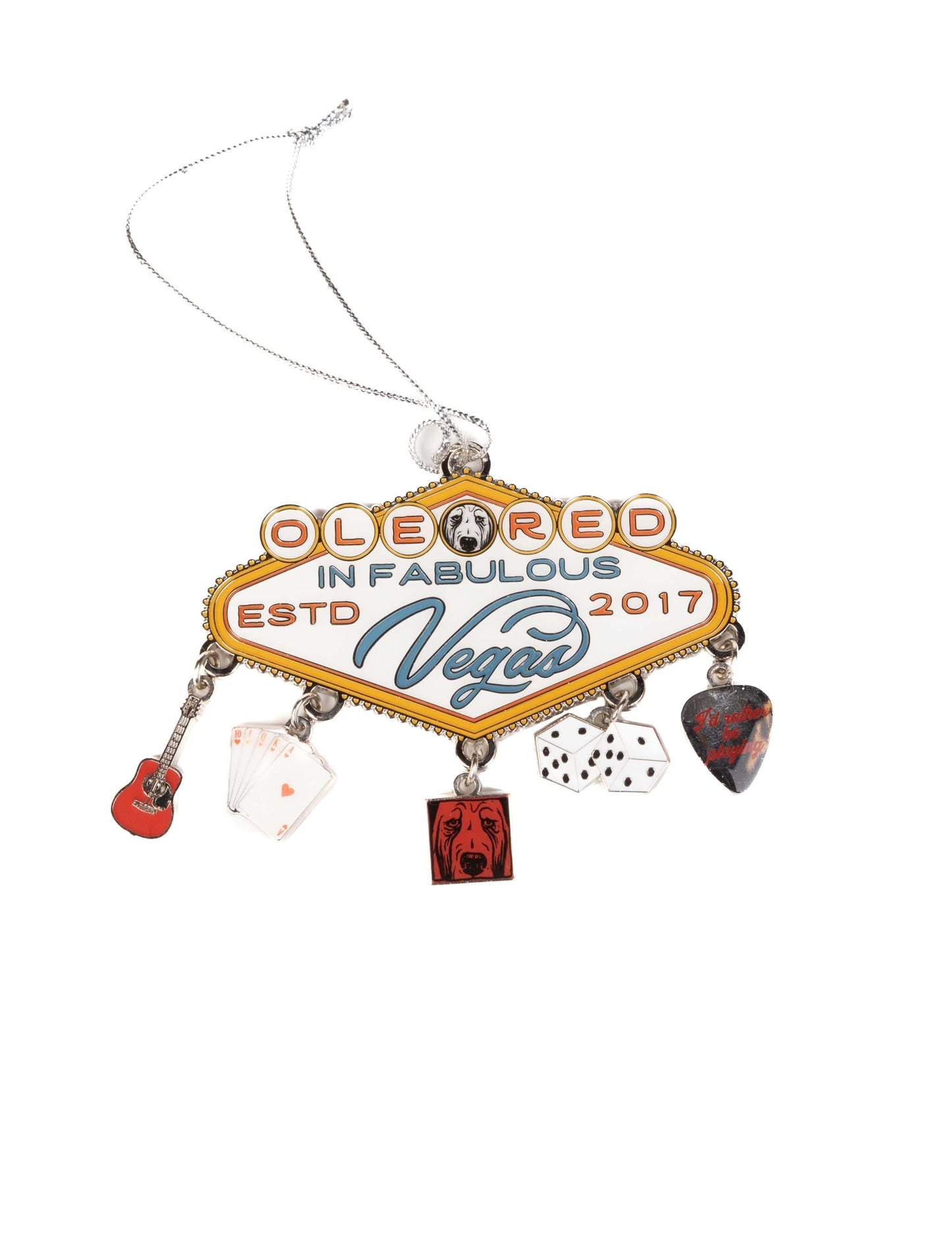 Ole Red Vegas Sign 5 Charm Ornament - ORNAMENTS