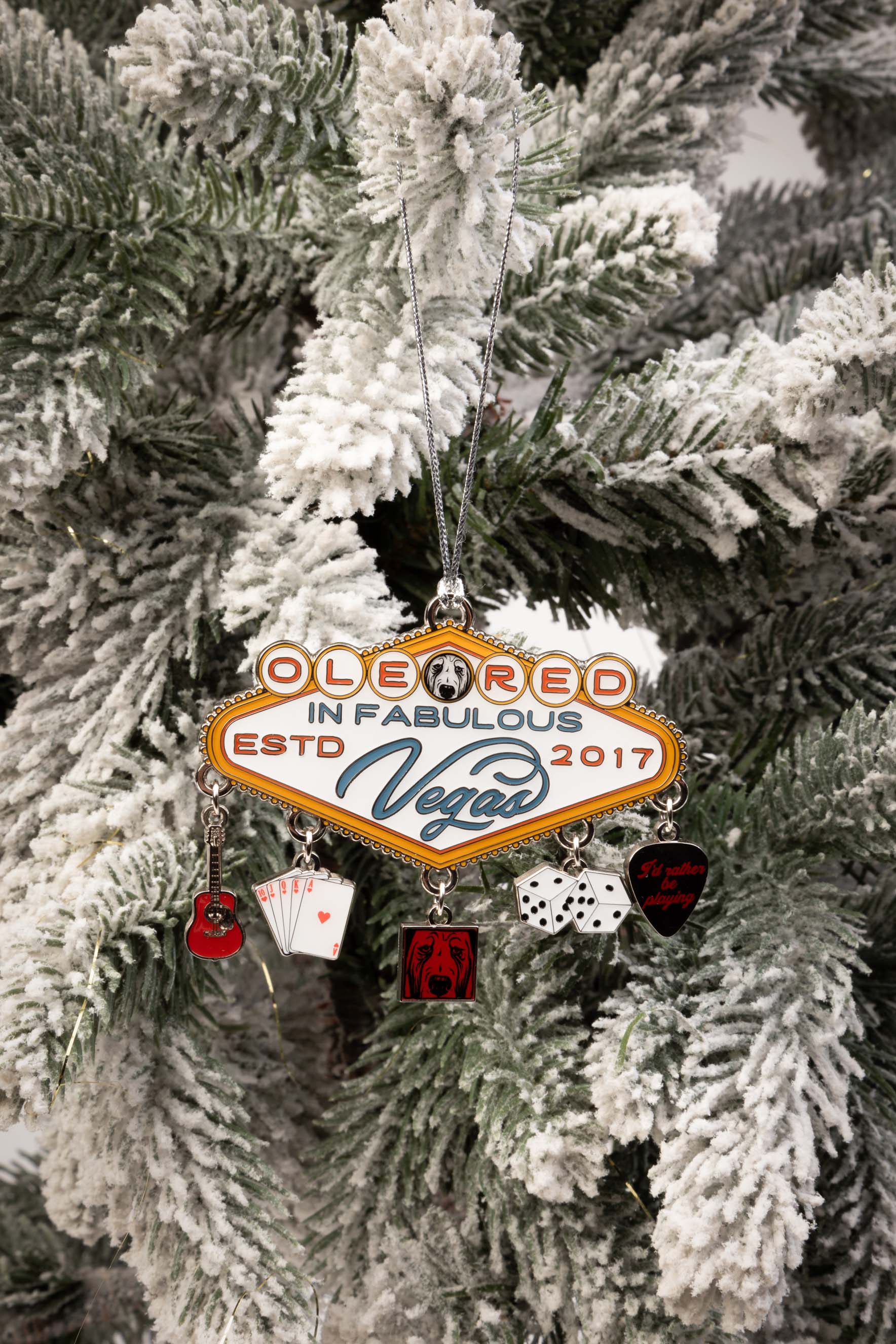 Ole Red Vegas Sign 5 Charm Ornament - ORNAMENTS