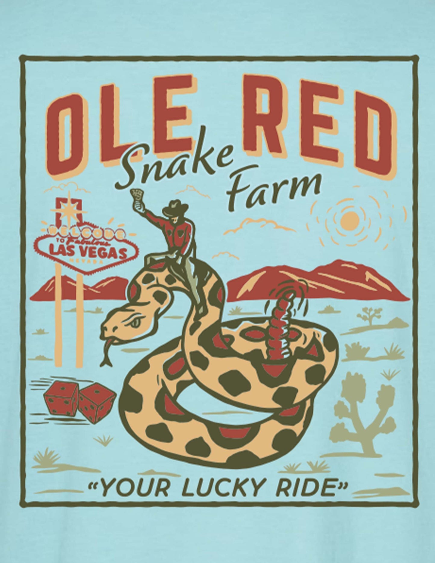 Ole Red Vegas Snake Farm T-Shirt - S/S
