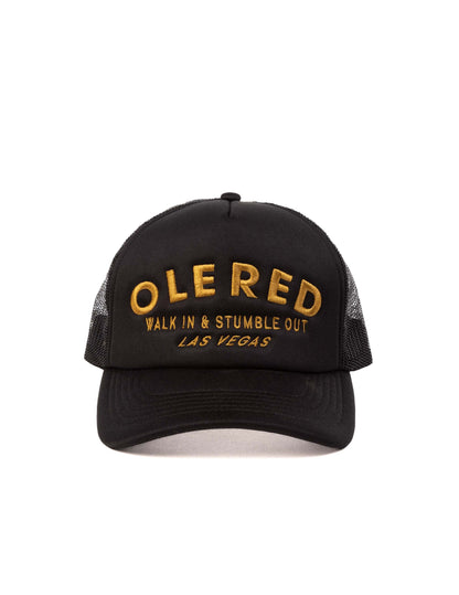 Ole Red Vegas Walk In Stumble Out Foam Trucker Hat - HATS
