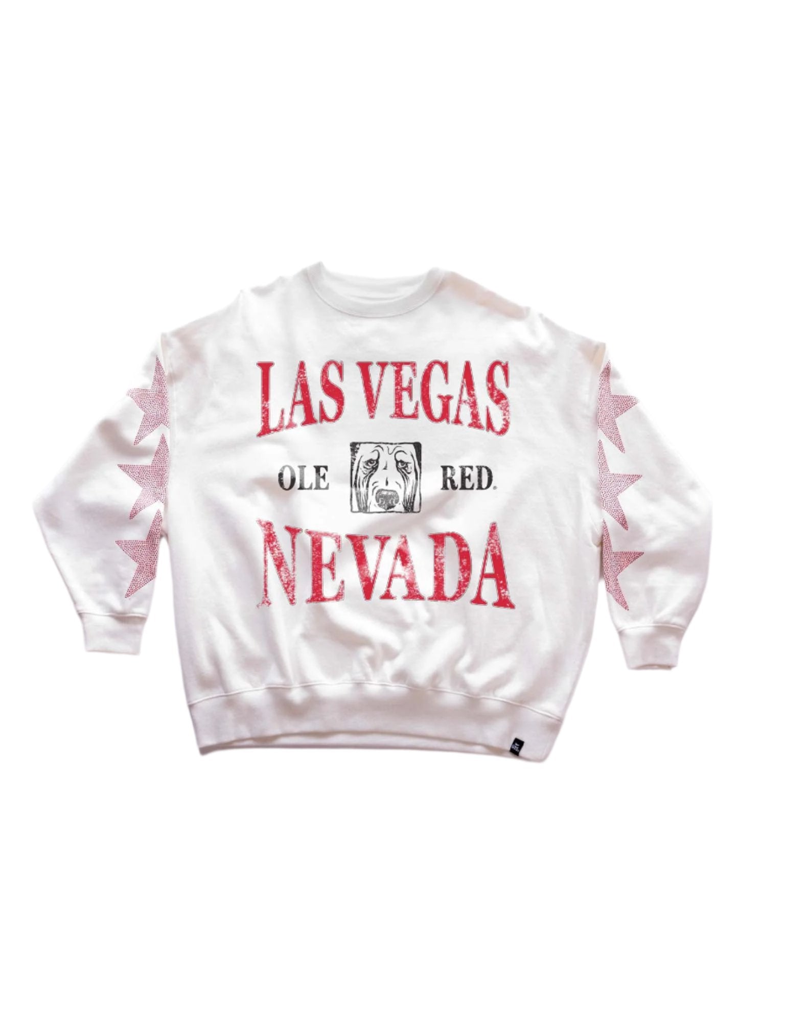 Ole Red Vegas Women’s Star Studded Crew - FLEECE