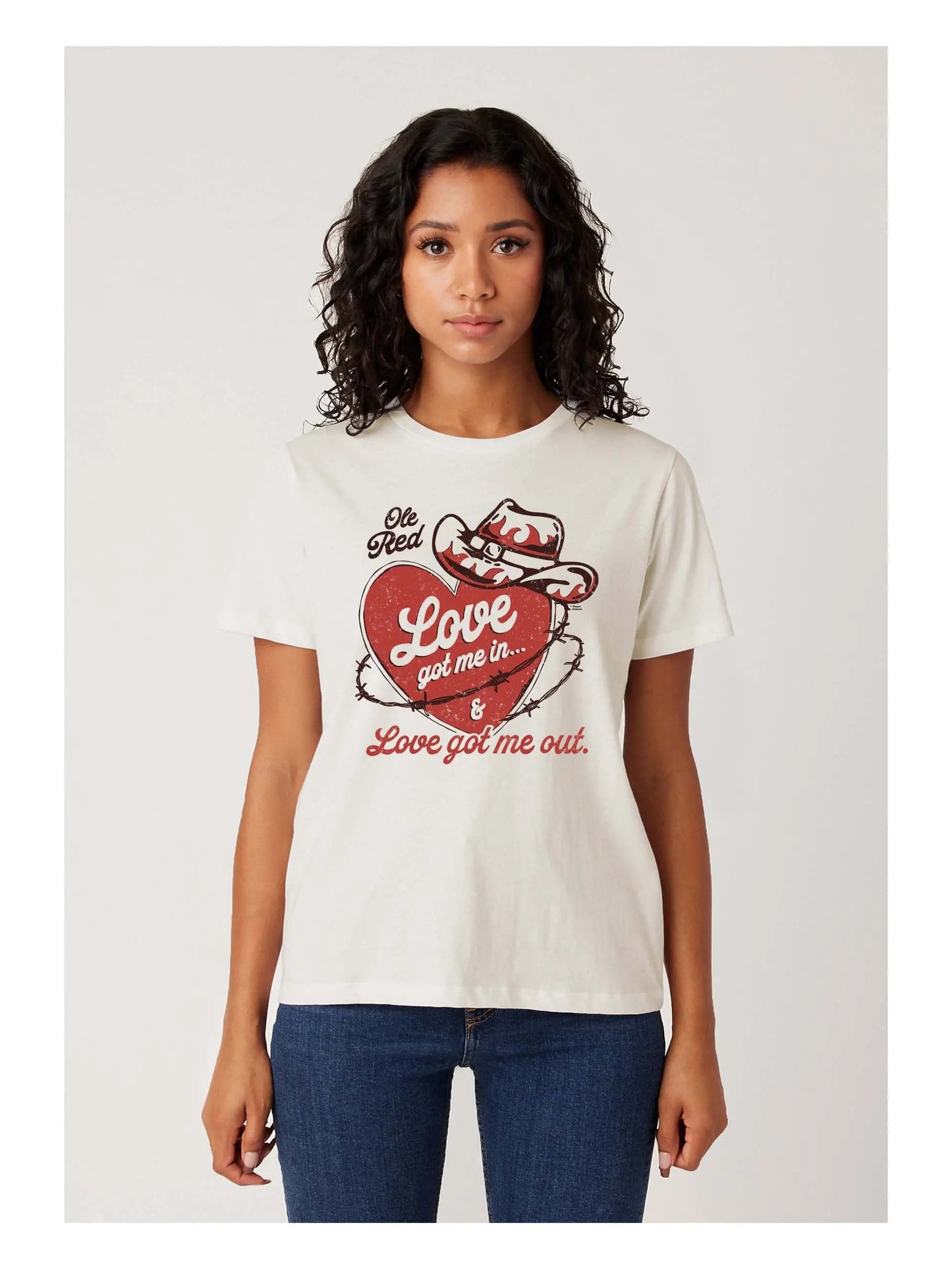 Ole Red Women’s Love In Love Out T-Shirt - S/S