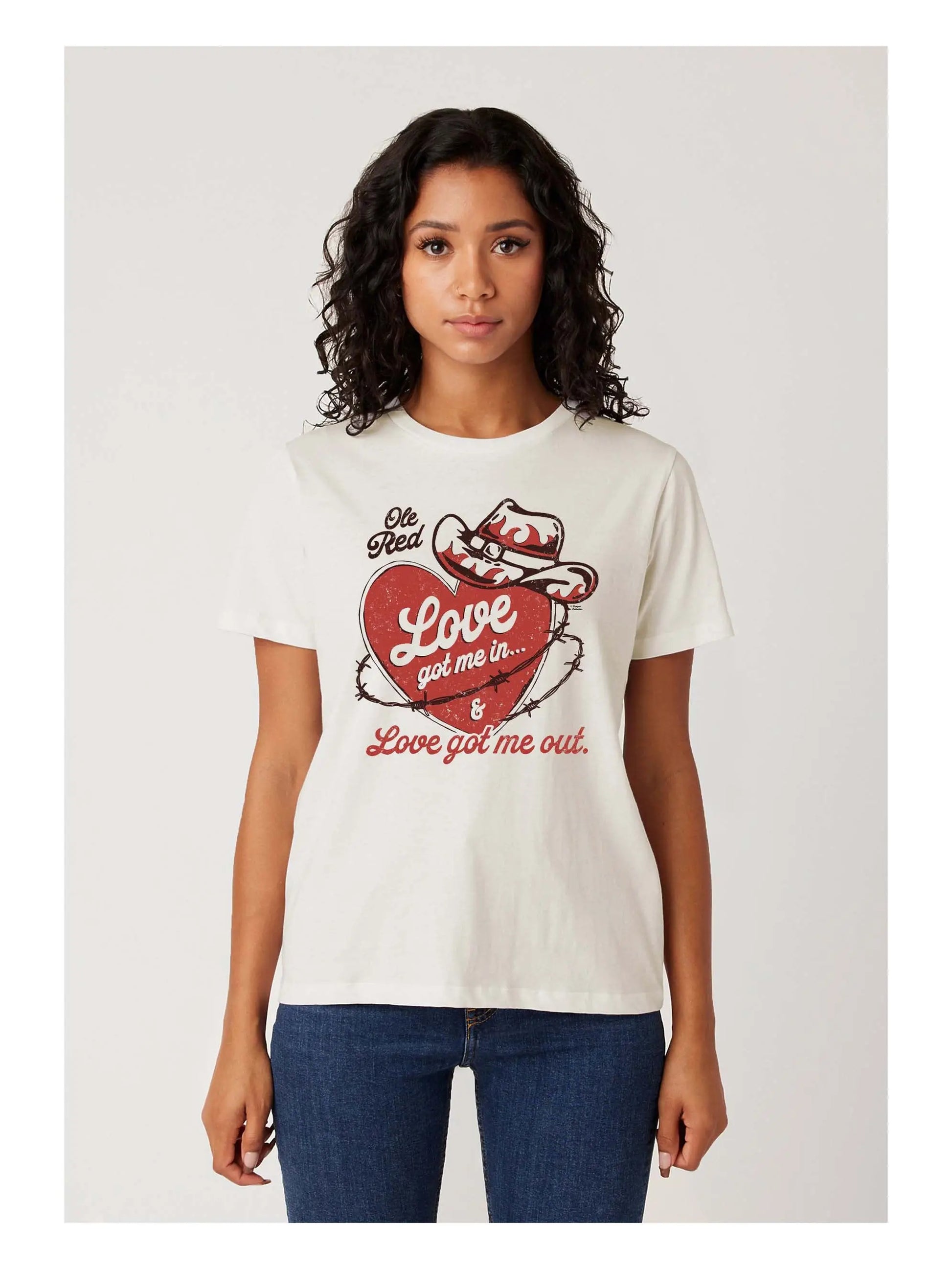 Ole Red Women’s Love In Love Out T-Shirt - S/S