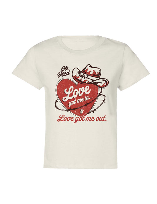Ole Red Women’s Love In Love Out T-Shirt - S/S