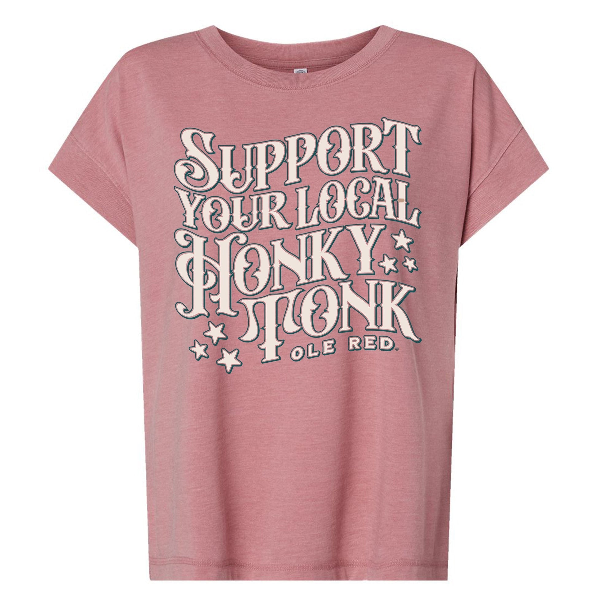 Ole Red Women’s Support Your Local Honky Tonk T-Shirt - S/S