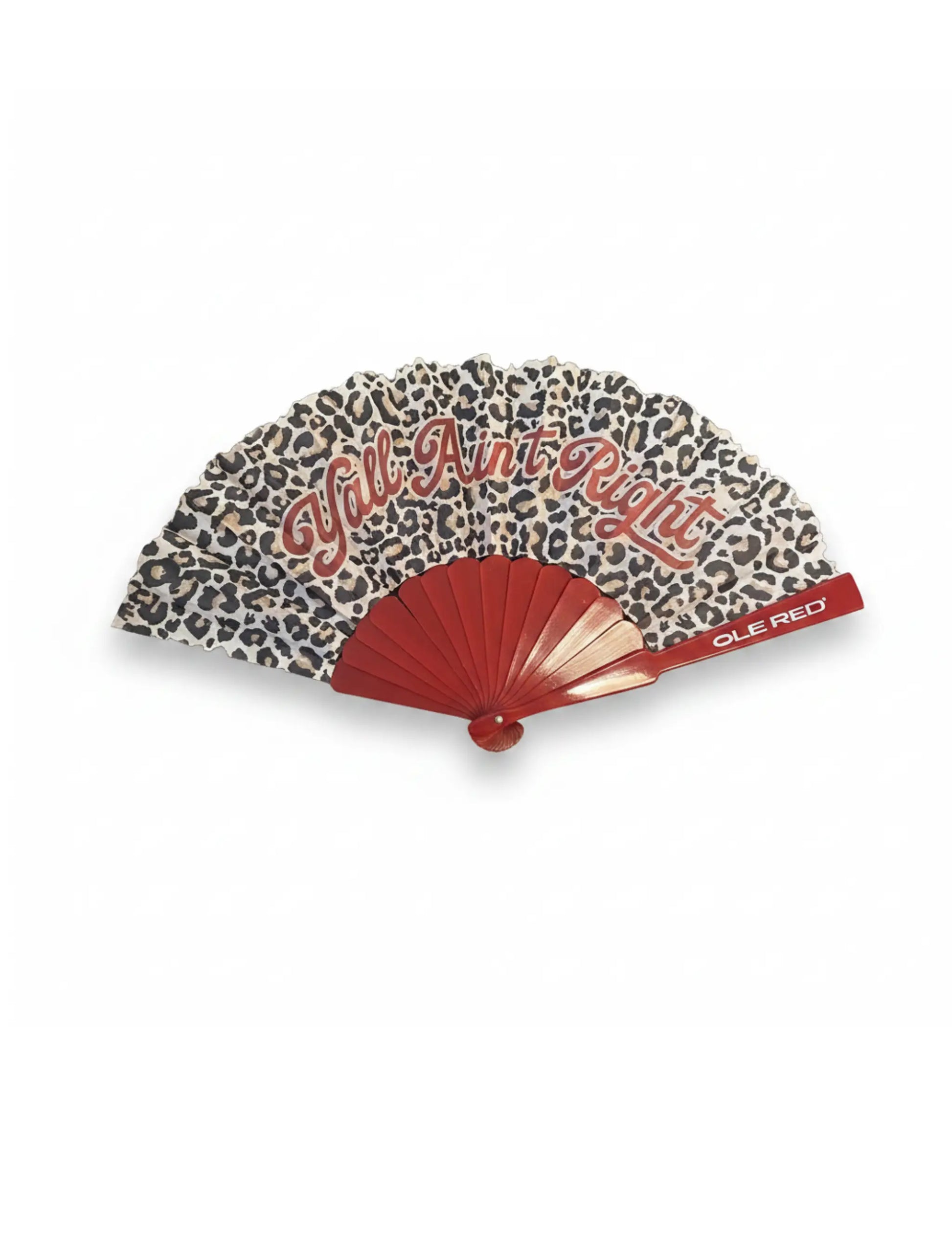 Ole Red Y’All Ain’t Right Cheetah Fan - MISC SOUVENIRS