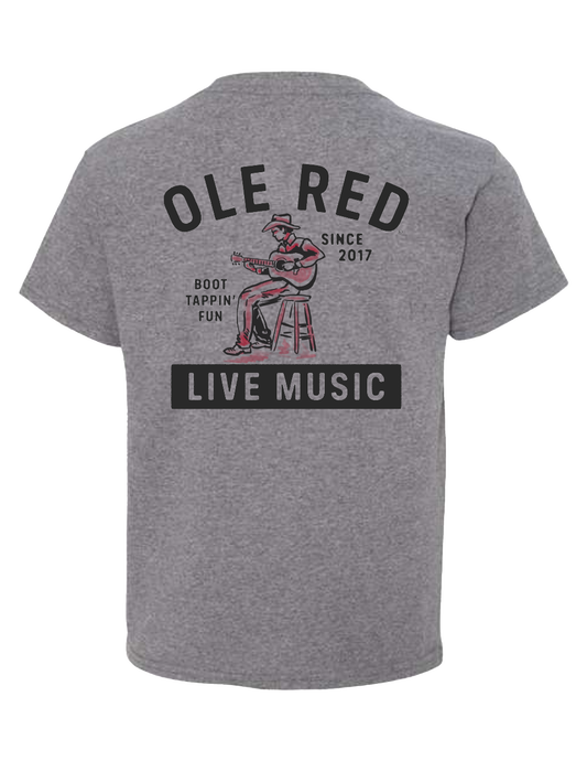 Ole Red Youth Boot Tappin’ T-Shirt - KIDS APPAREL