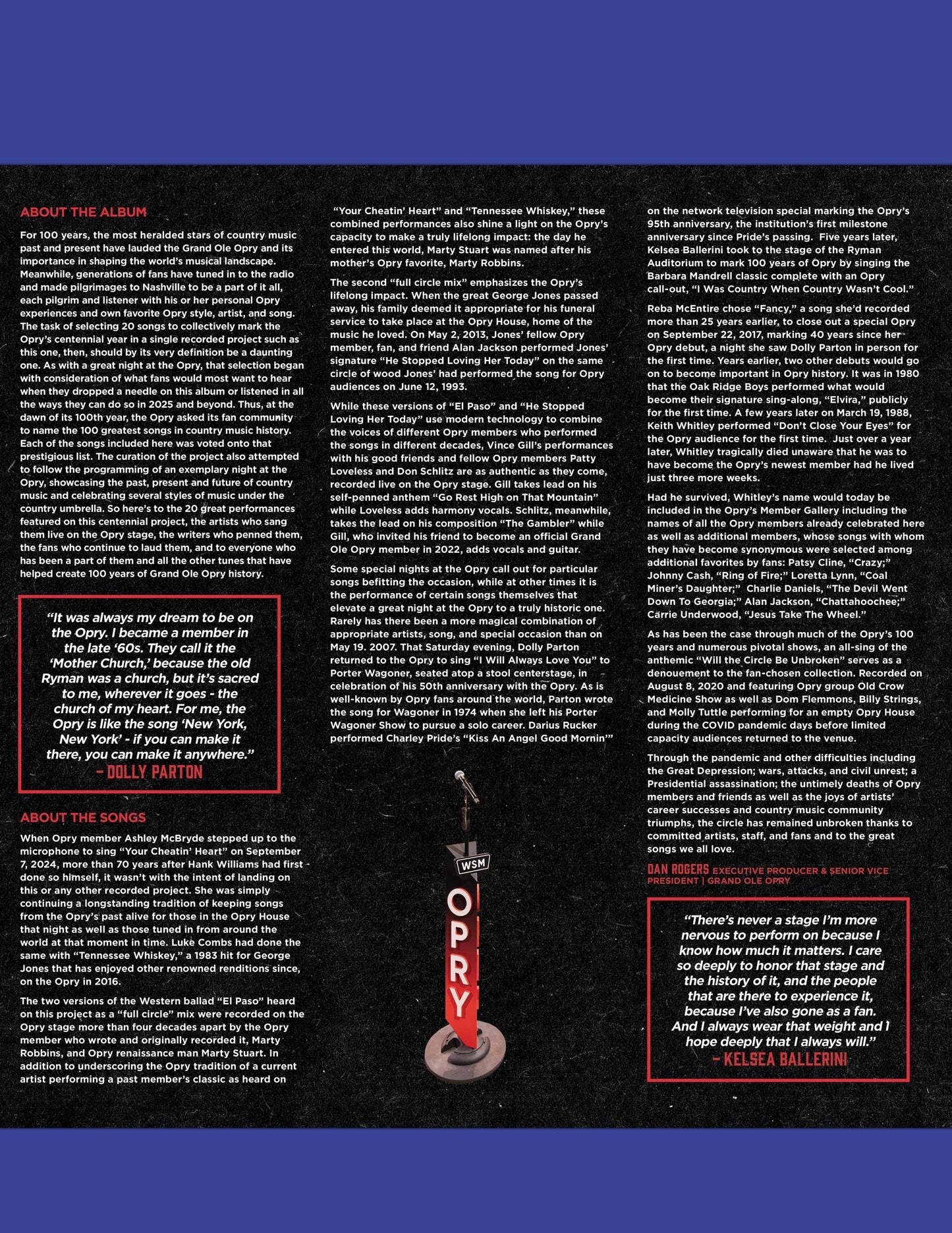 Opry 100: Country’s Greatest Songs LP - LPS
