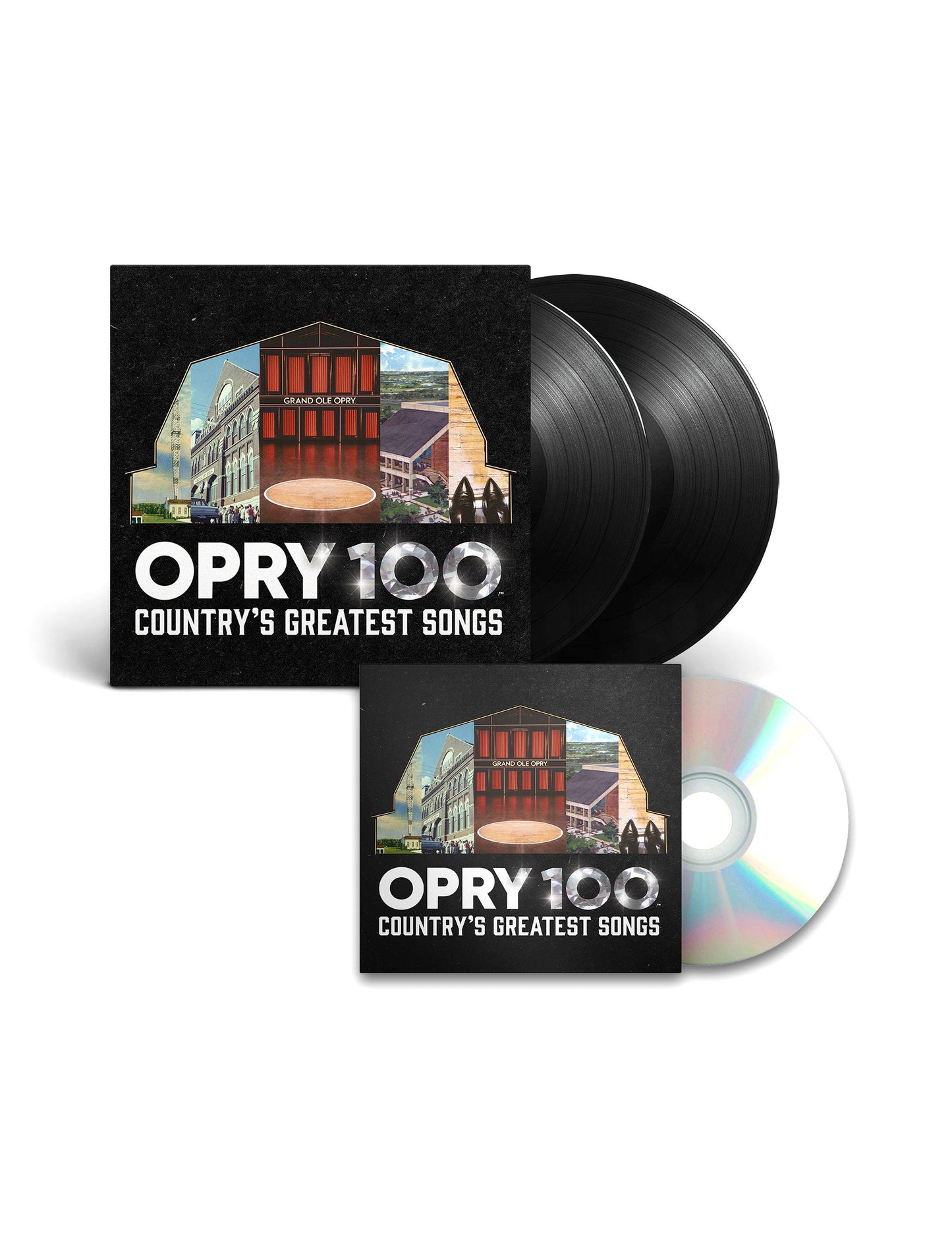 Opry 100: Country’s Greatest Songs Vinyl + CD Bundle