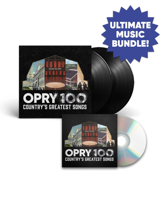 Opry 100: Country’s Greatest Songs Vinyl + CD Bundle