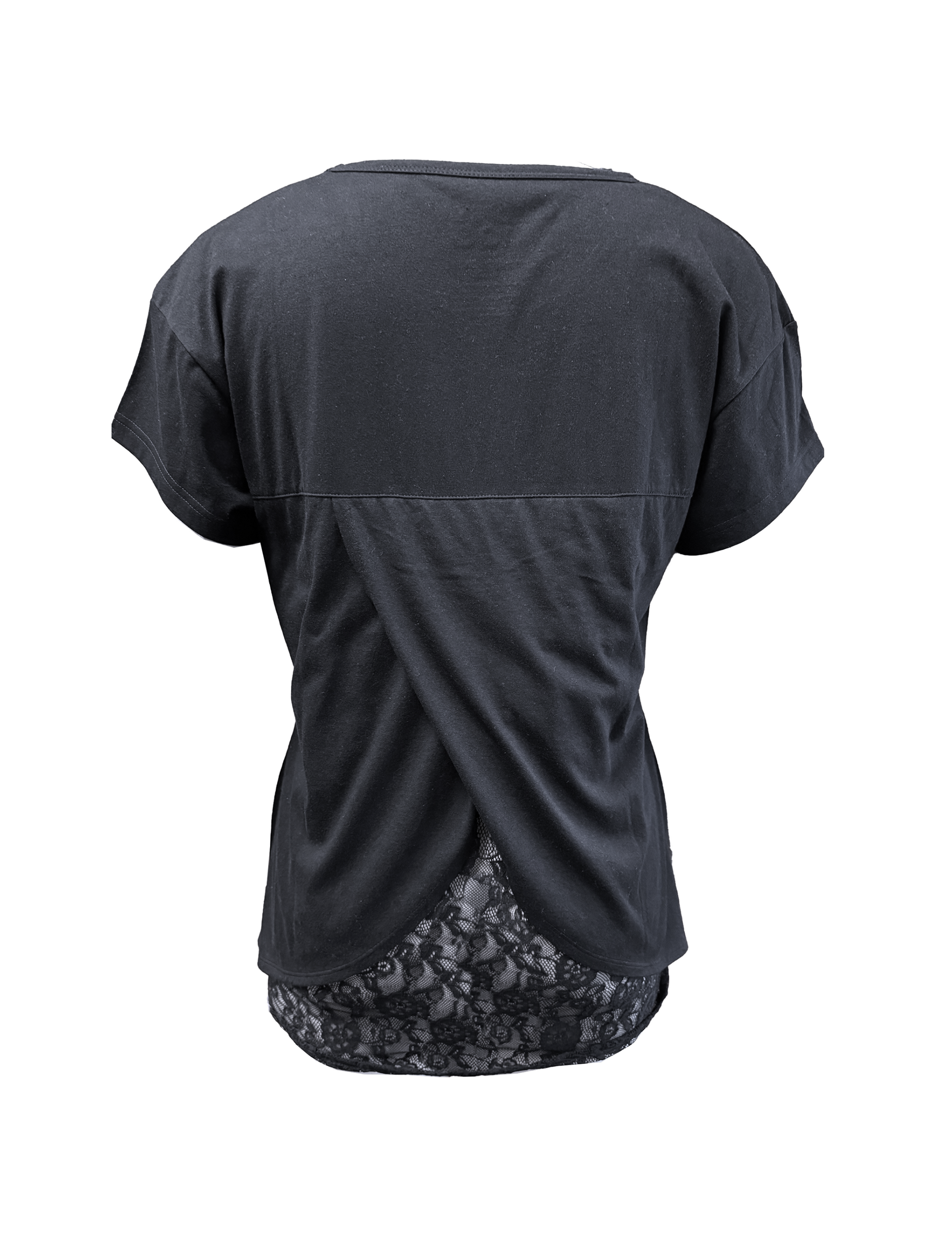 Opry 100 Crossed Bling Guitar Top - S/S