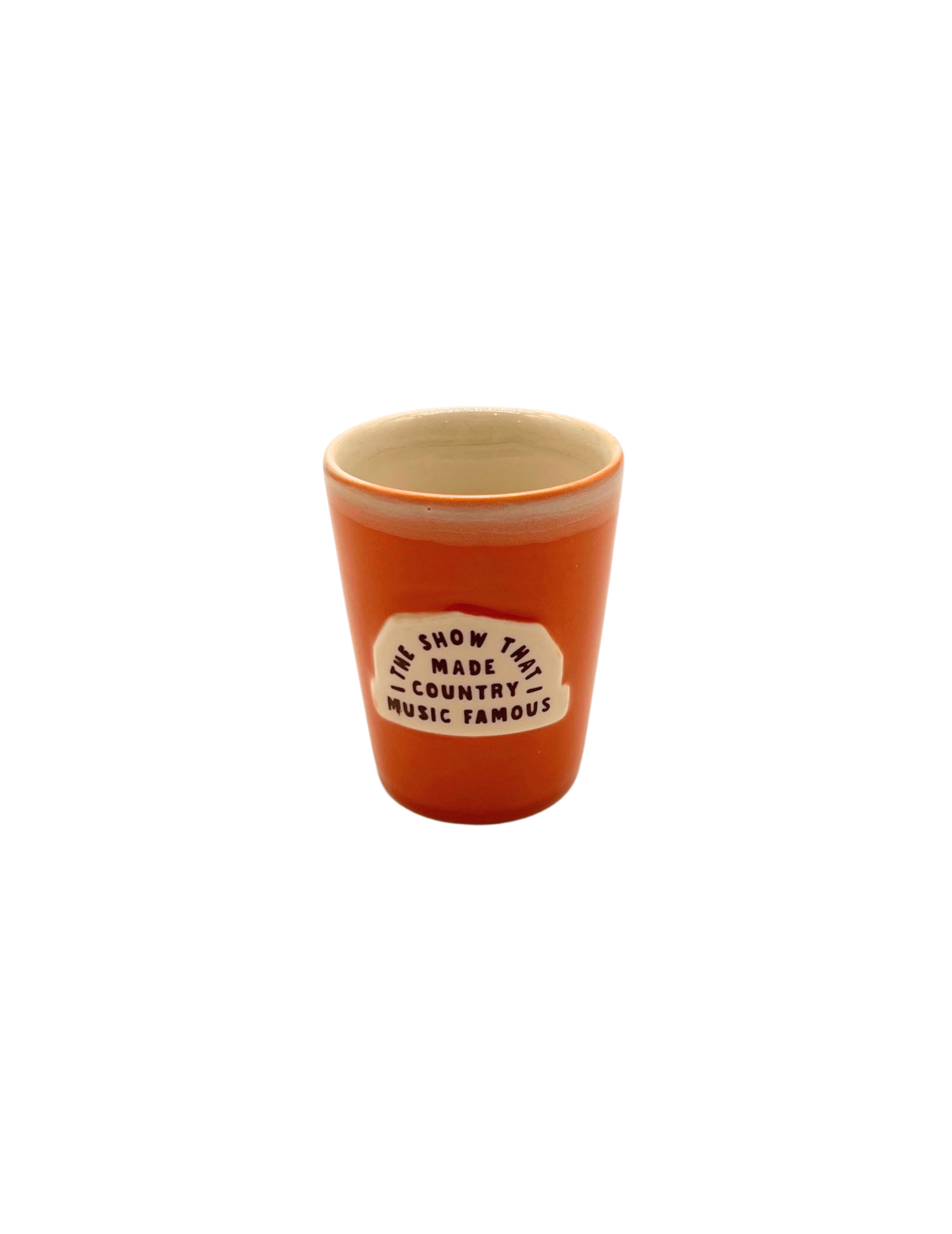 Opry 100 Heritage Glazed Shot Glass - DRINKWARE