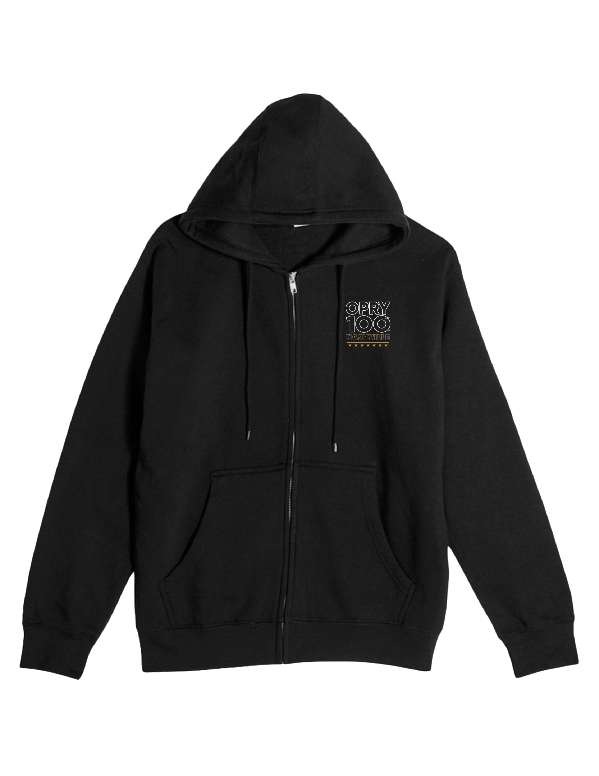 Opry 100 Member List Stage Zip Up Sweatshirt - FLEECE