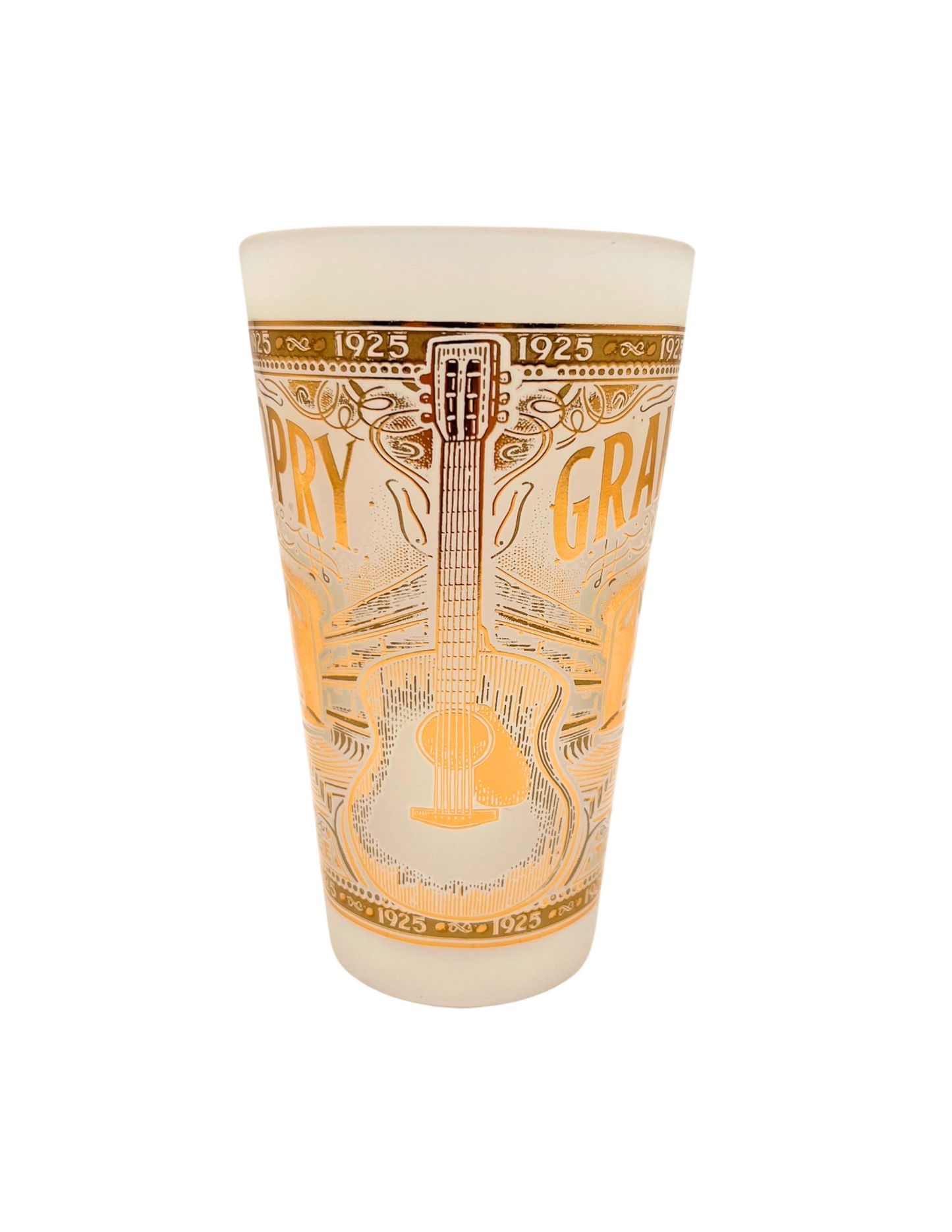 Opry 100 Milestone Gold Foil Pint Glass - DRINKWARE