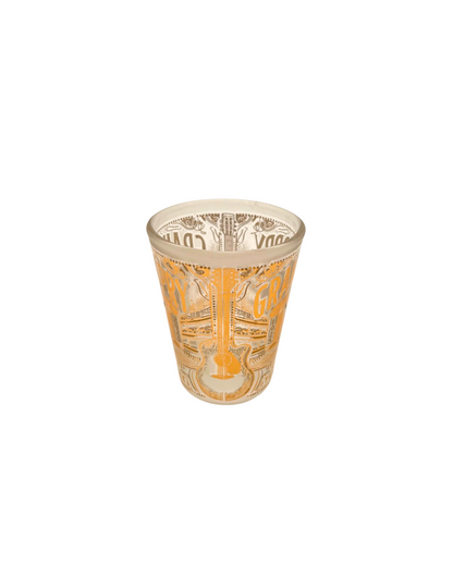 Opry 100 Milestone Gold Foil Shot Glass - DRINKWARE