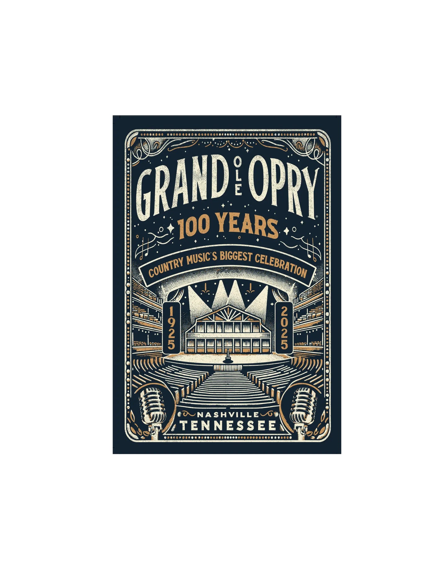 Opry 100 Milestone Postcard - POSTCARDS