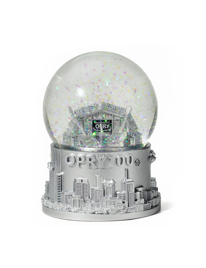 Opry 100 Nashville Skyline Snowglobe - DECOR
