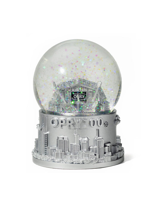 Opry 100 Nashville Skyline Snowglobe - DECOR